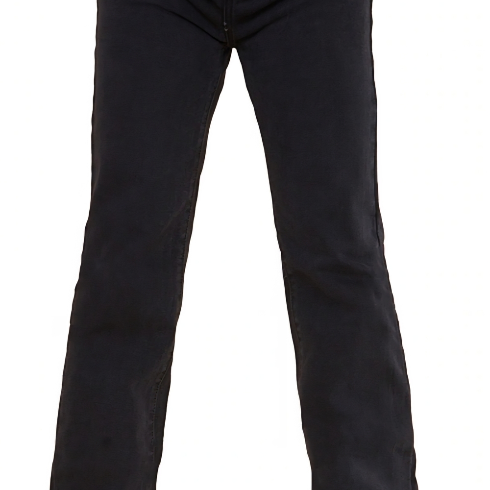 Straigh Leg Black Women's Jeans